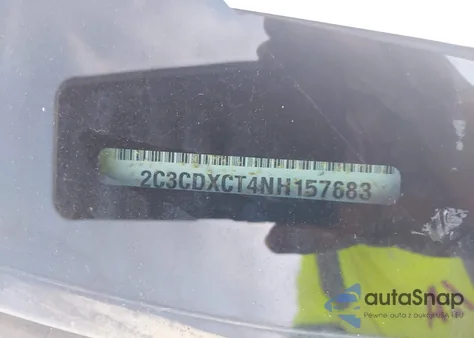 2022 Dodge Charger R/T из США, поврежденный, VIN 2C3CDXCT4NH157683